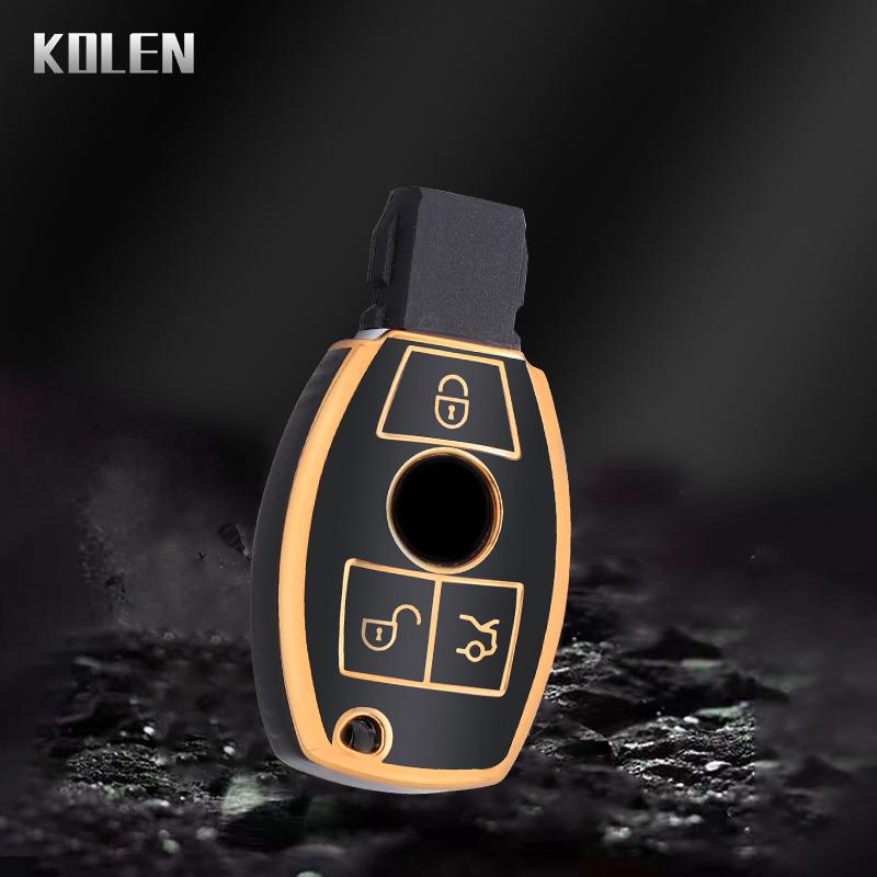 Tpu Car Key Cover Case Shell Fob For Mercedes Benz A B C E S G R Class Gls Gla Glk Glc Cls Cla Amg W204 W205 W212 W463 W176 W251