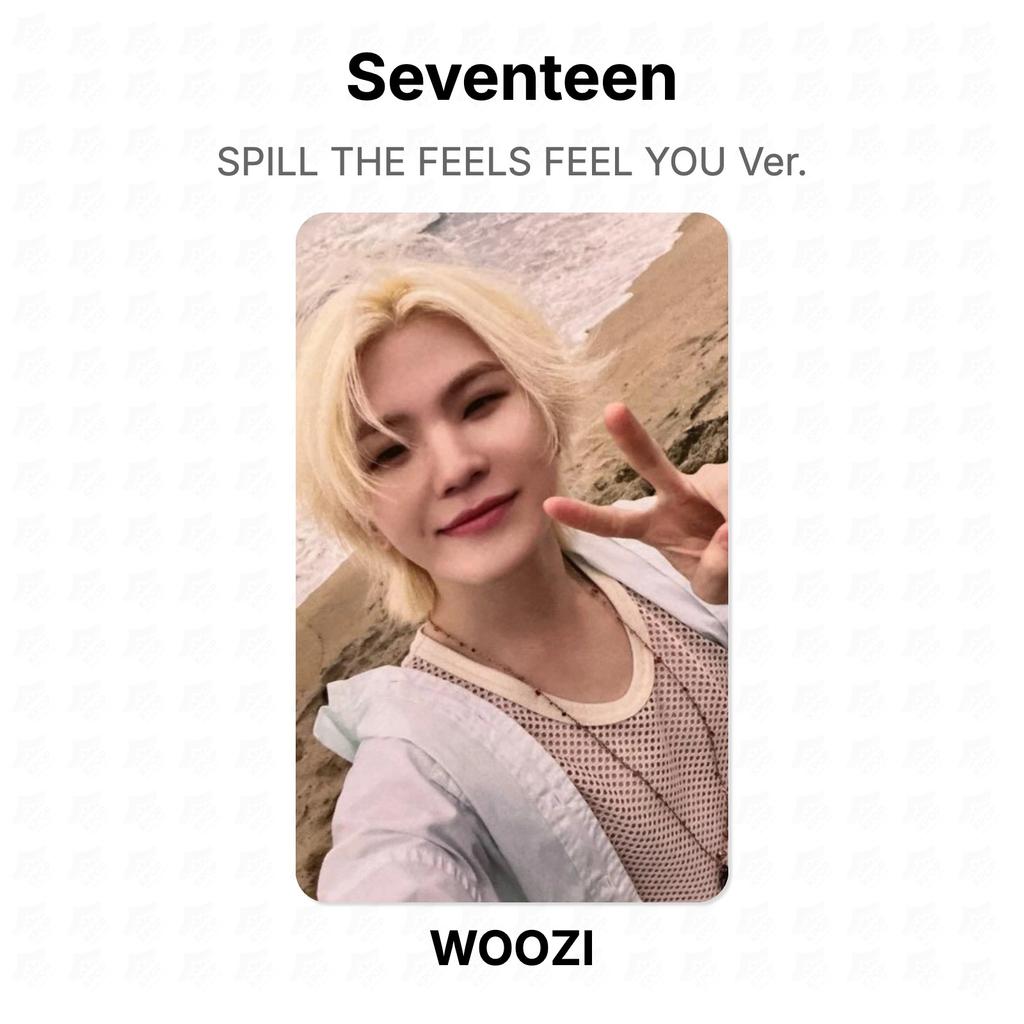 Seventeen SPILL THE FEELS FEEL YOU Ver. Official Photocard