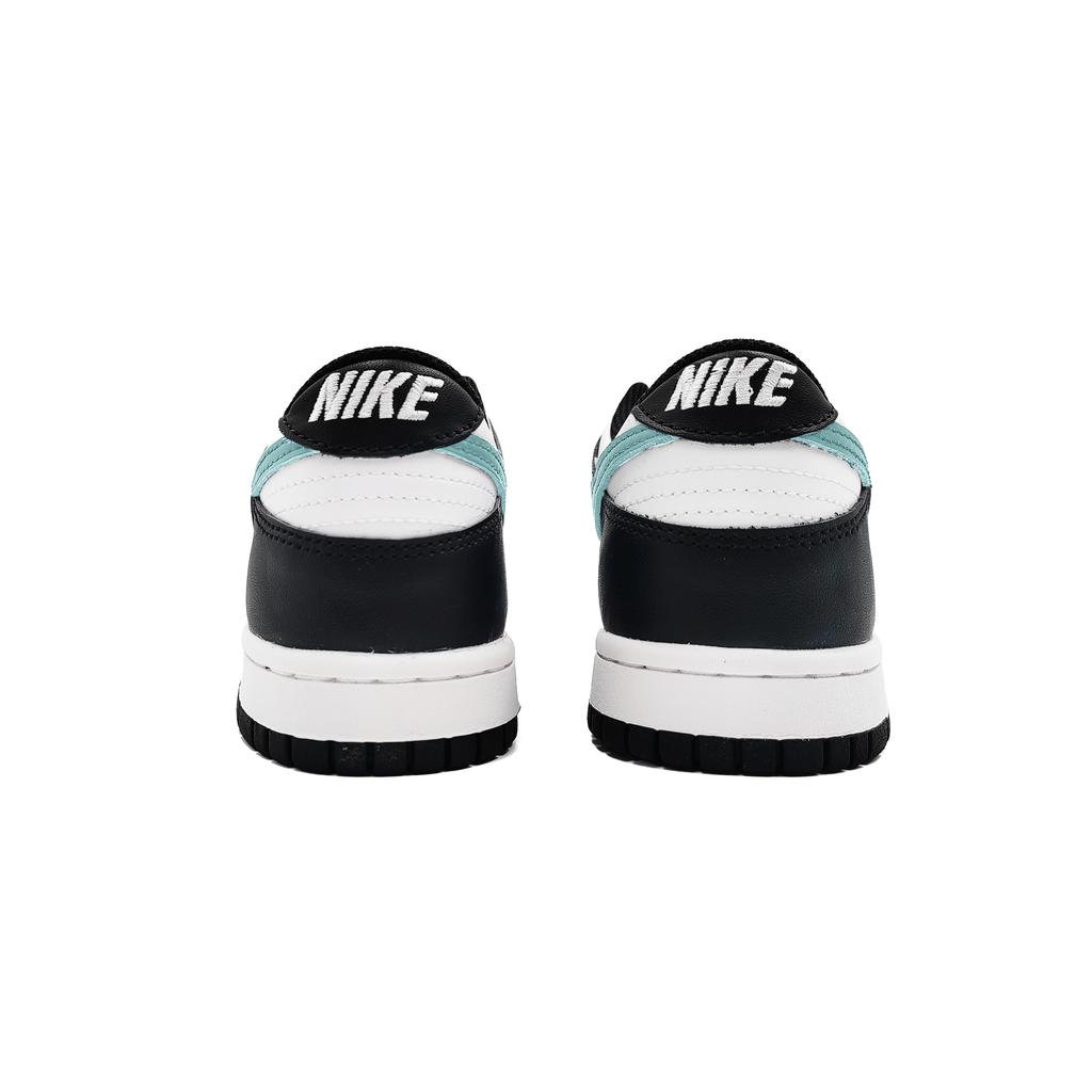 Nike Dunk Starry Leather Cushioning Low Top Skateboard Shoes Women's Black White DD1503-101(Team1447-)