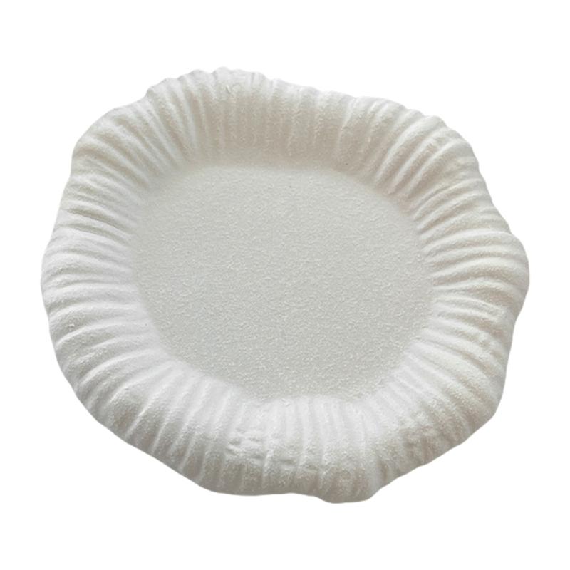 Artistic Ceramic Jewelry Holder Dish Unique Asymmetrical Design for Earring Necklace Ring Storage Bathroom Bedroom Decors