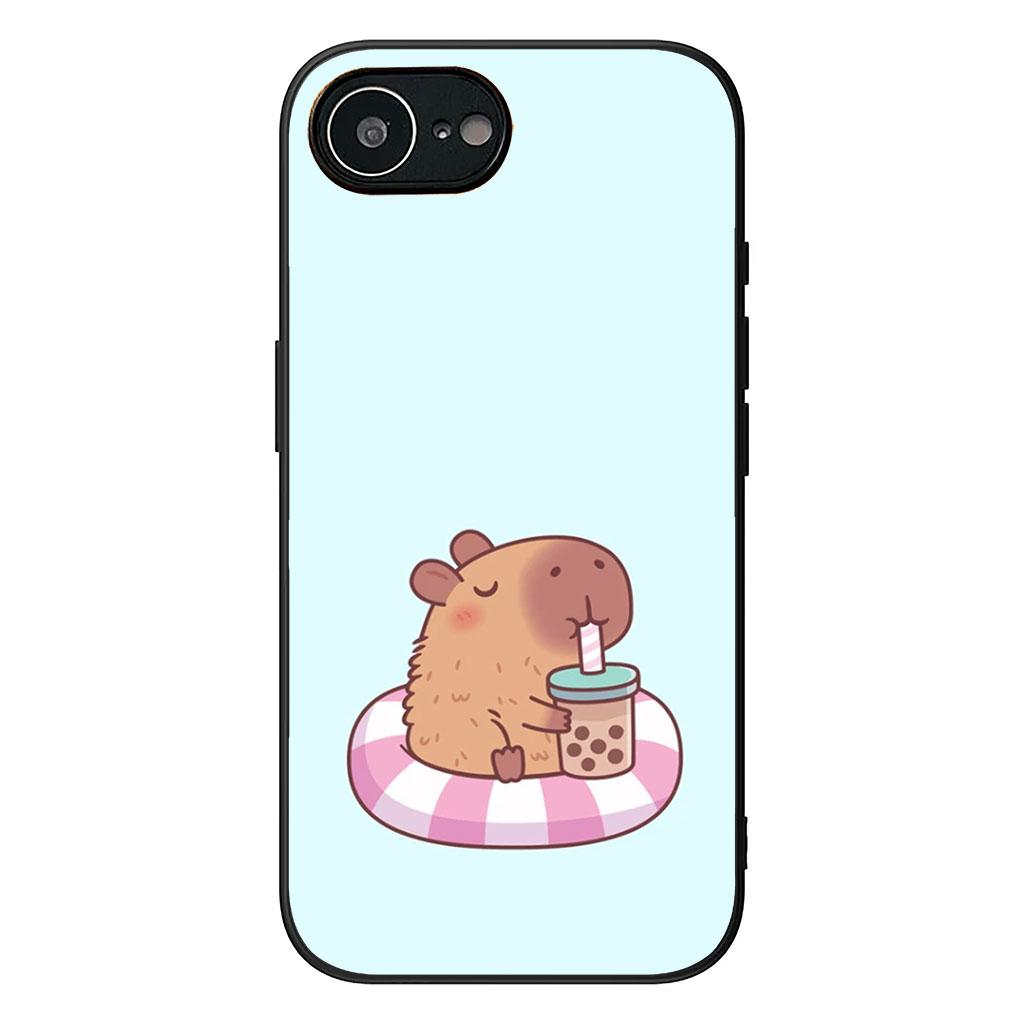 

Аниме Капибары Комиксы Чехол для телефона Apple iPhone 17 16 Plus 13 12 Pro Max Mini X XR ProMax 16E 15+ 16Plus Air Case iPhone 12 mini