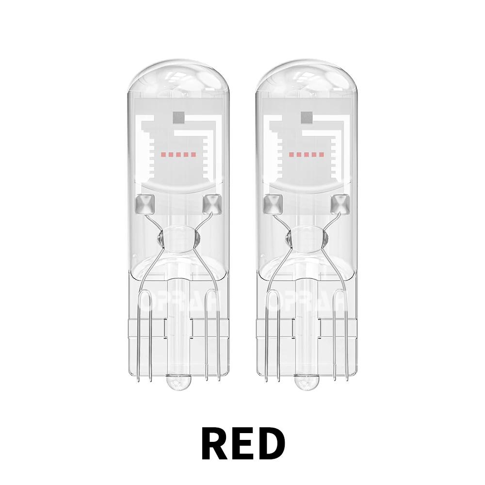 2X T10 W5W 194 T15 W16W  LED Bulbs Reading Lights COB Auto Brake Lamp Glass Sapphire Drive-free Dome Light Amber 12V White 6000K
