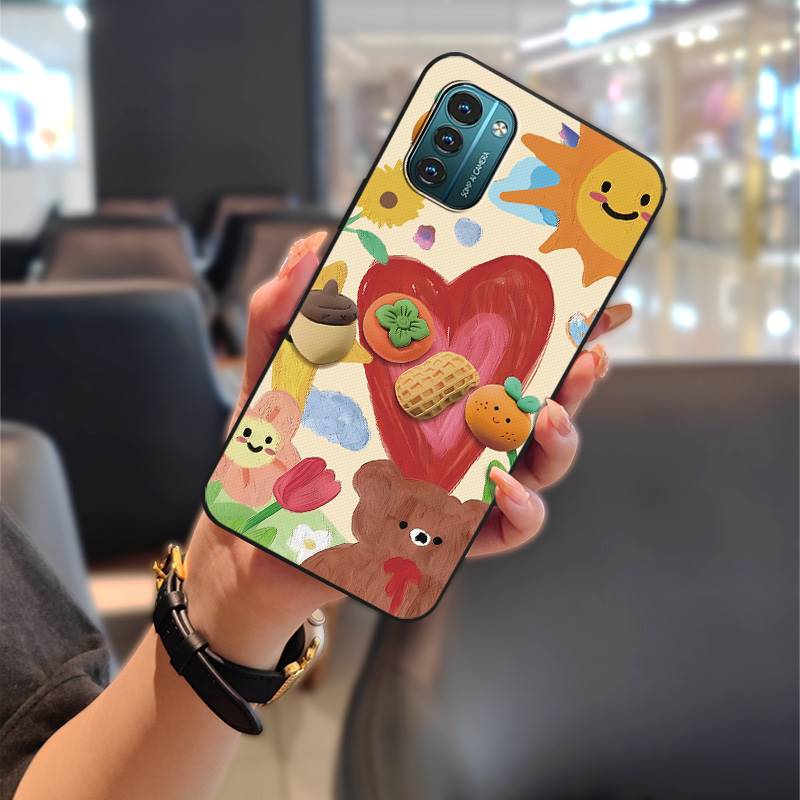 Silicone Shockproof Phone Case For Nokia G11/G21 Fashion Design TPU Cartoon Graffiti Animals Anti-knock Cute Full Wrap