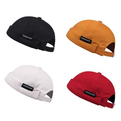 Καπέλο με καπό πολλαπλών στυλ Skullcap Retro Sailor Cap Fashion Beanie Hat Docker Caps Beanie για άντρες Γυναικεία Καπάκι με ζεστό κουβά Brimles