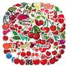 60pcs Cartoon Cherry Fruit Stickers – Waterproof Decoration for Journals, Stationery, Water Bottles & Computers