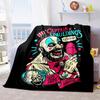 Captain Spauldings Museum Monsters Madmen Clown Blanket Perfect All Seasons Soft Comfortable Sofa Office Nap Travel Festive Gift
