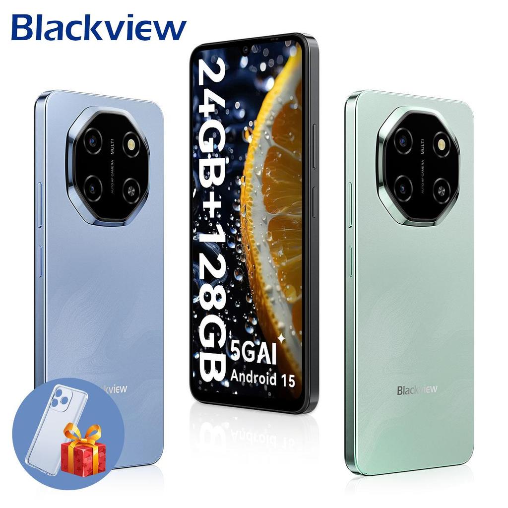 Blackview SHARK 6 5G 6,88 tolli NFC Android 15 5G 8+16GB/128GB 120HZ nutitelefon
