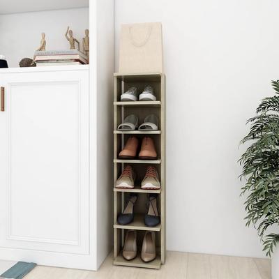 Vidaxl Szafka Na Buty, Dąb Sonoma, 27,5X27X102 Cm