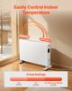 Convection Panel Heater, 2000W Electric Panel Space Heater with Remote & Touch Control, 3 Modes, 24H Timer, Stand or Wall Mount Design with