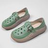 New Retro Baotou Flip-flops Anti-slip Breathable and Perforated Shoes