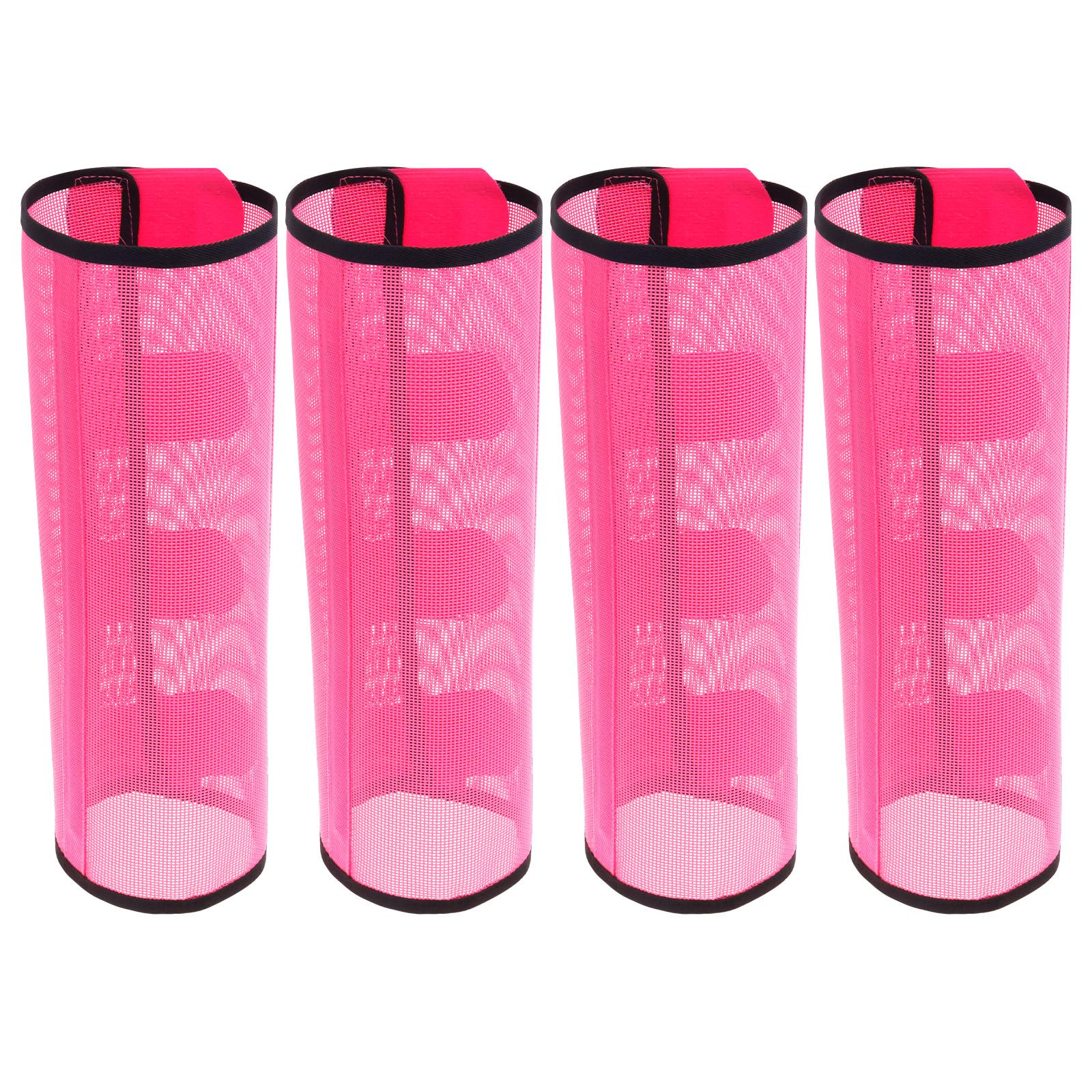 

4Pcs Horse Fly Boots Set Mesh Breathable Horse Fly Leggings Comfortable Leg Fatigue Wraps Leg Guards for Protection Horses