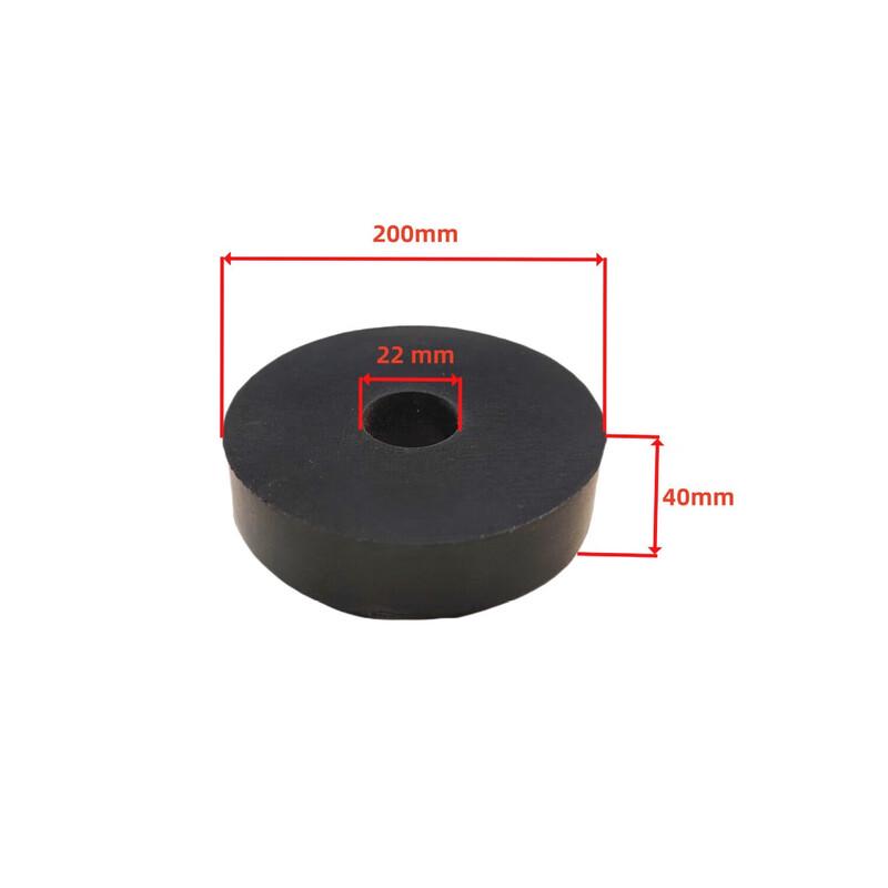 Yuanzu Round Natural Rubber Anti-Vibration Pad