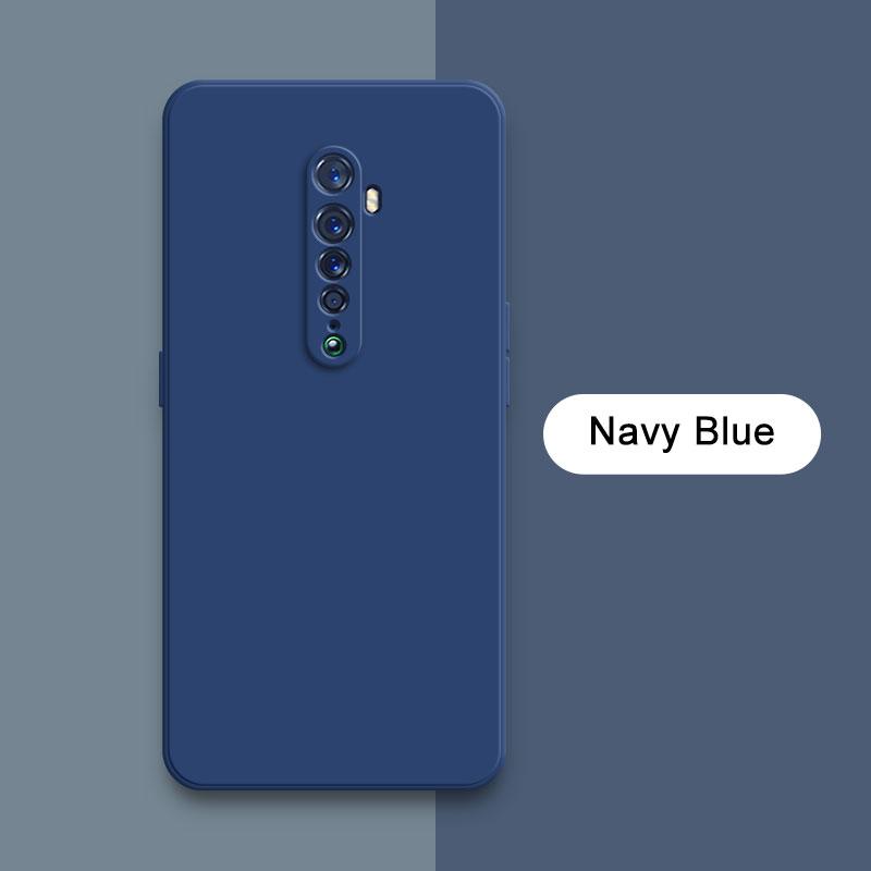 Square Liquid Silicone Case for OPPO Reno Ace 2 Reno2 2Z 2F Z F Ace2 Lens Protective Shockproof Soft Phone Cover RenoAce Reno2Z