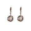 Japanese and Korean Trend Micro-inlaid Winding Ear Hook Unique Temperament Ear Buckle Literary and Retro Personalized Earrings