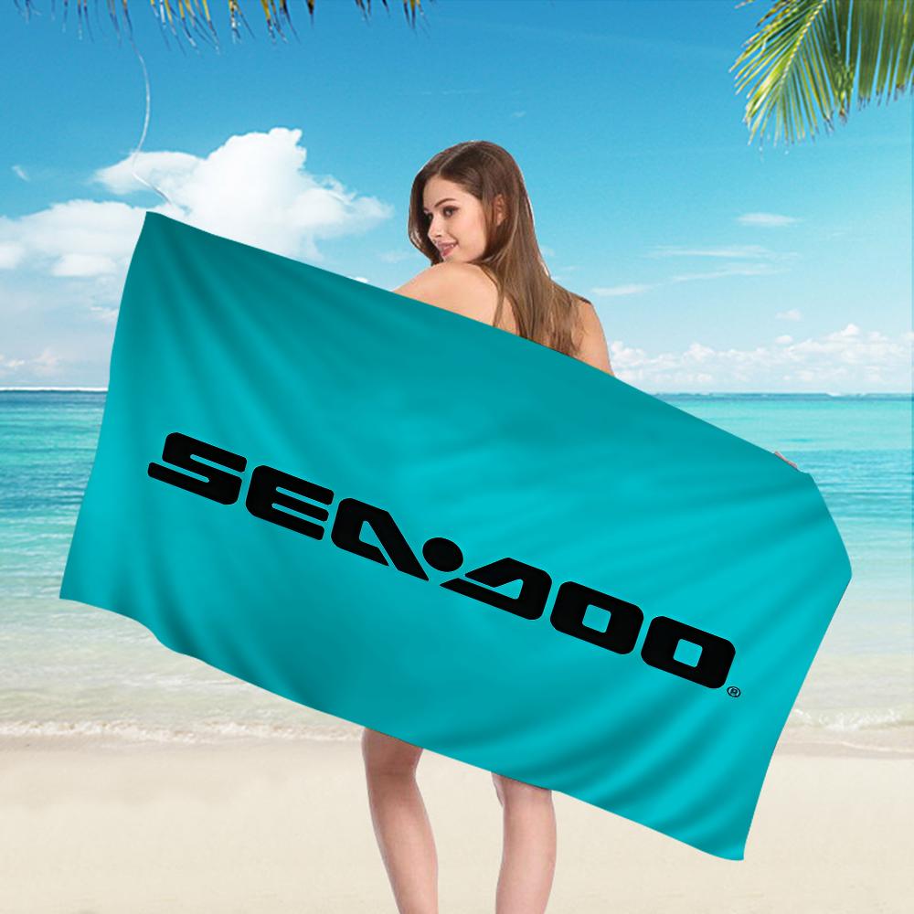 S-Sea D-Doo Seadoo Microfiber Beach Towel Absorbent Quick dry Soft Yoga Swimming Resort Mountain Climbing Towel