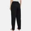 Calvin Klein FW22 Letter Print Solid Color Straight Leg Casual Pants Women Bottoms Black QS6922EP7A-UB1