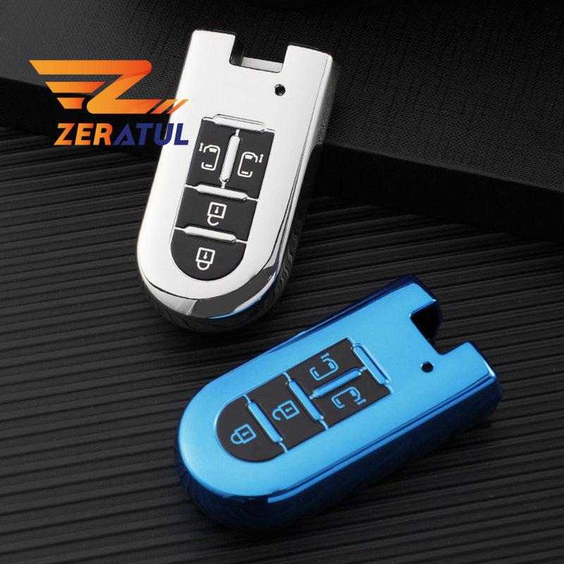 Soft Tpu Car Remote Key Case Cover For Toyota Roomy Tank For Daihatsu La600S La610S La150S Move - Shell Fob Protector