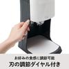 2024 Model Doshisha Electric Fluffy Snow Shaver Prime with Adjustable Blade Height, Wide Tray, Two Medium Ice Makers, and Recipes, Black
