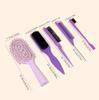 5pcs Hair Comb Set, Hair Removal and Styling, Easy To Comb, Suitable for Both Dry and Wet Hairstyles,suitable for All Hairstyles