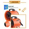 Huafengyi 8-inch Portable Axial Fan with 10m Duct