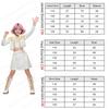 2025 New Movie Kpop Demon Mira Cosplay Costume for Girls Halloween Carnival Mira Hunter White Jacket Vest and Skirt Uniform Suit