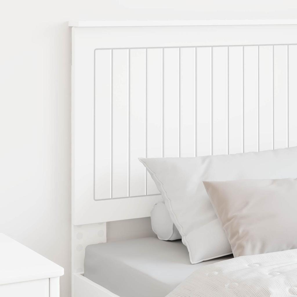 Headboard in White 80 cm Particleboard