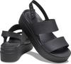Crocs Brooklyn Row 24 Cm [CROCS] Sandals, Wedge, Women's, Black/Black,