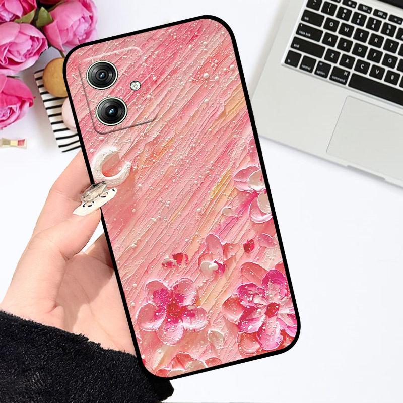Für Moto G54 Hüllen G54 Power Weiches Silikon TPU Handyhülle Für Motorola Moto G53 G51 G50 Mode Gedruckt Astronaut Hüllen Case