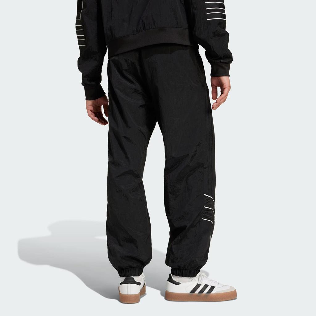 adidas Originals Q4 Atlanta Stone Track Loose Fit Knit Joggers Men Bottoms Black IX6712