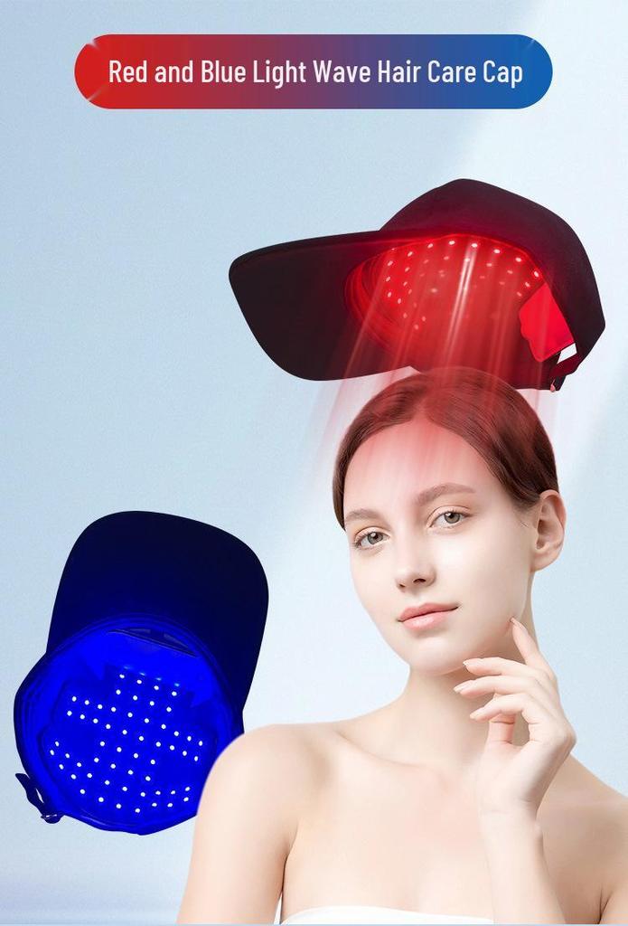 Infrared Light Hair Care Cap: Adjustable, Portable LED Device for Hair Growth Therapy
