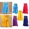 Belly Dance Costume Latin Ruffle Long Skirt Hip Scarf With Sequins Accessories