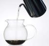 iwaki Heat-Resistant Glass Teapot, Jumping Teapot, Black, 640ml, KT894T-BK