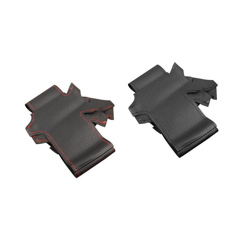 Hand Braid Car For Ford Explorer 2011-2016 Taurus 2012-2015 Edge 2011-2014 Interior Accessories Steering Wheel Cover Trim