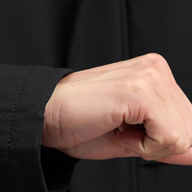 ROMON Men's Hooded Warm Thickened Business Casual Jacket