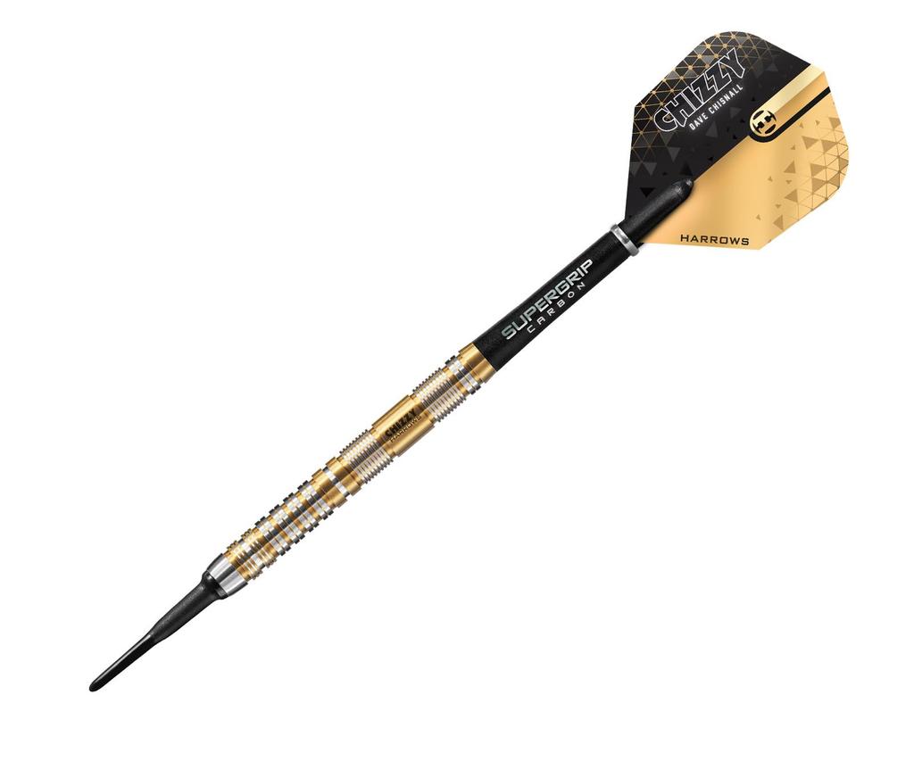 Harrows Chizzy 2 Dave Tungsten Steel Darts 20g 90% Professional Flight Set