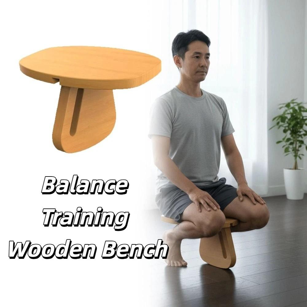 Trainingsbank Massivholz Holz Yoga Bank Abnehmbar Einfache Yoga Bank Kreative Holz Trainingsbank Meditation