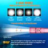 ORCATORCH D710 Underwater Diving 3000 150 Meters Underwater Light, Lumens, IP68, (Pink)