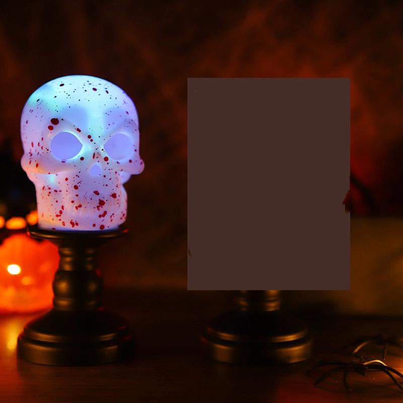 

Halloween Themed Ghost Figurine with Pink Pumpkin Bat; Excellent Resin Ornament for Home & Office