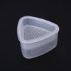 2PCS Triangle  Bear Heart Flower Shape Sushi Mold Onigiri Rice Ball Bento Press Sushi and Ball Maker Mould DIY Tools Set Kitchen Accessories