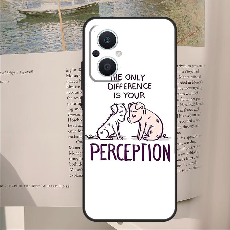 Vegan Inspiration Cover For OPPO Reno 11F 12F 13F 14F 10 11 12 13 14 Pro 7 8 Lite OPPO Find X6 X8 X9 Pro Case