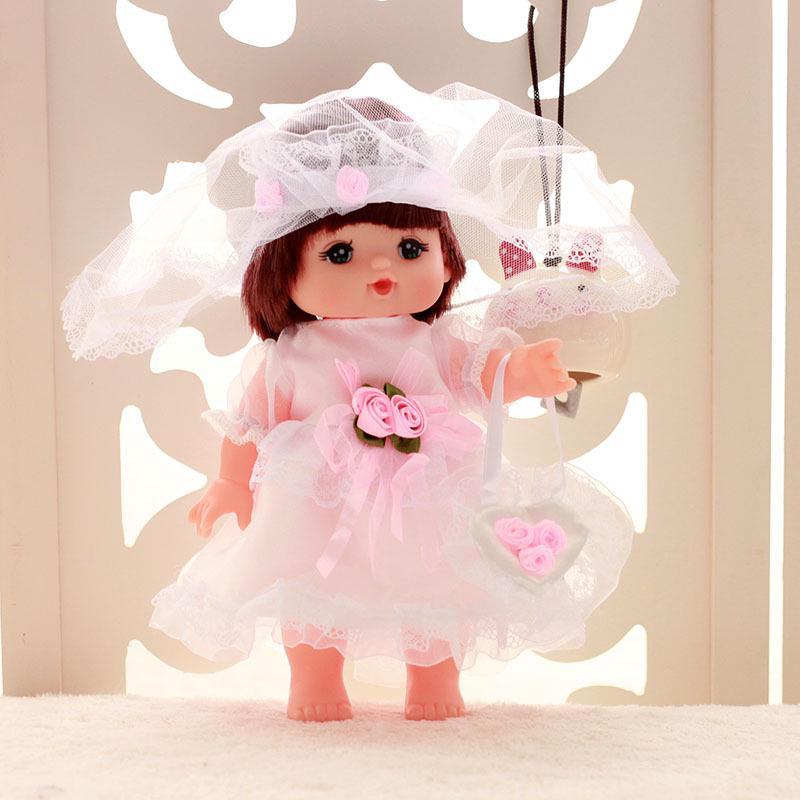 Xiaolemei Joint Doll Set: Outfit & Playhouse Set for Girls