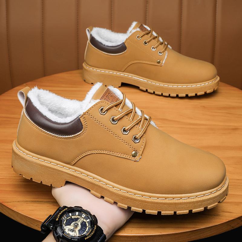 Зимняя мужская деловая повседневная обувь — фото 7