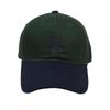 Fashion Korean Style Letter Embroidered Baseball Cap Unisex Street Casual Color Blocking Peaked Cap