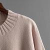 Women Casual Long Sleeve O Neck Diamond Knit Sweater Autumn Winter
