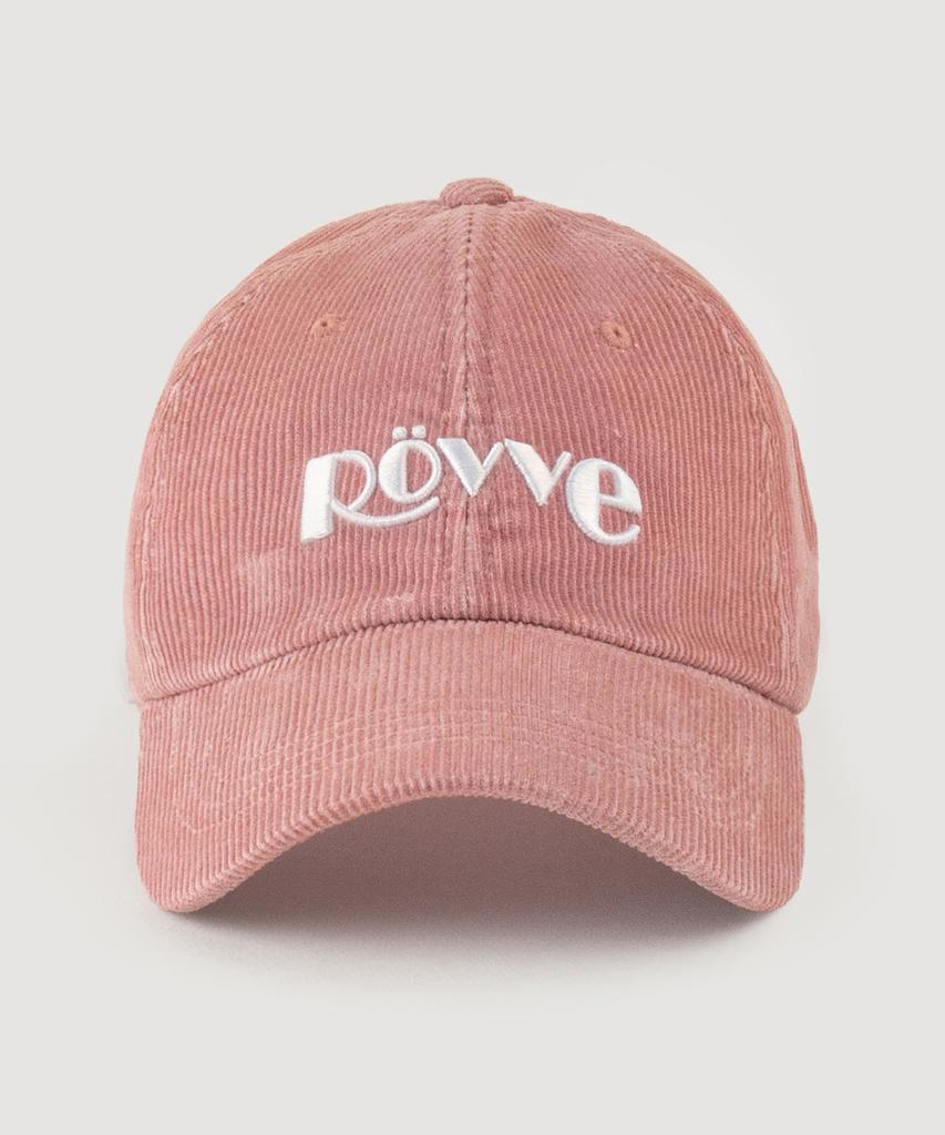 ROVVE Pigment Corduroy Logo Cap (Pink)