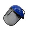 Net Head Wear With Hard Hat Faces Shield Grass Chain Saw Cap - Hedge Mower Wire Mesh Mask