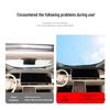 Wey Gaoshan 8 Dashboard Anti-Glare Sunshade Mat