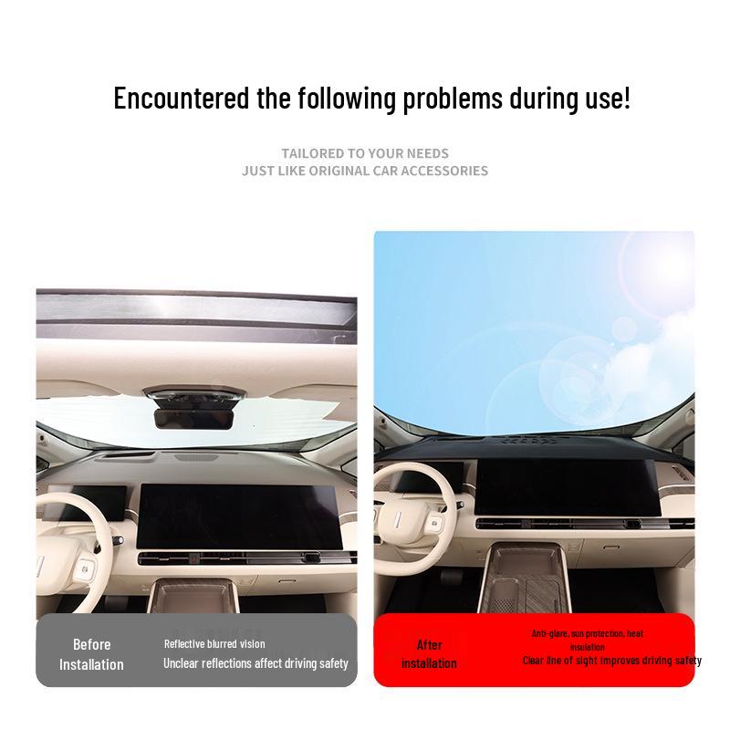 Wey Gaoshan 8 Dashboard Anti-Glare Sunshade Mat