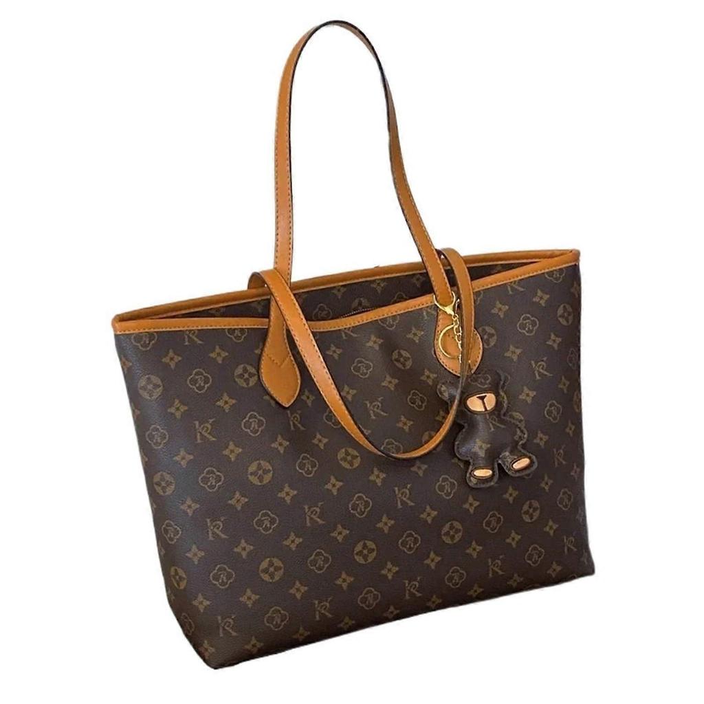 Luxury Tote Bags for Women Soft Leather Shoulder Bag Designer Female Casual Shopping Handbag Sac Ref: 7732
