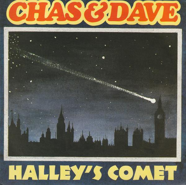 

7inch Record CHAS & DAVE - Halley s Comet KOR28 Rockney 1986 UK Rock Used